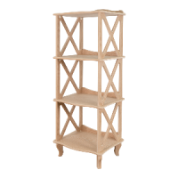 Этажерка - стеллаж Джульетта - 3 ур. (без отделки)